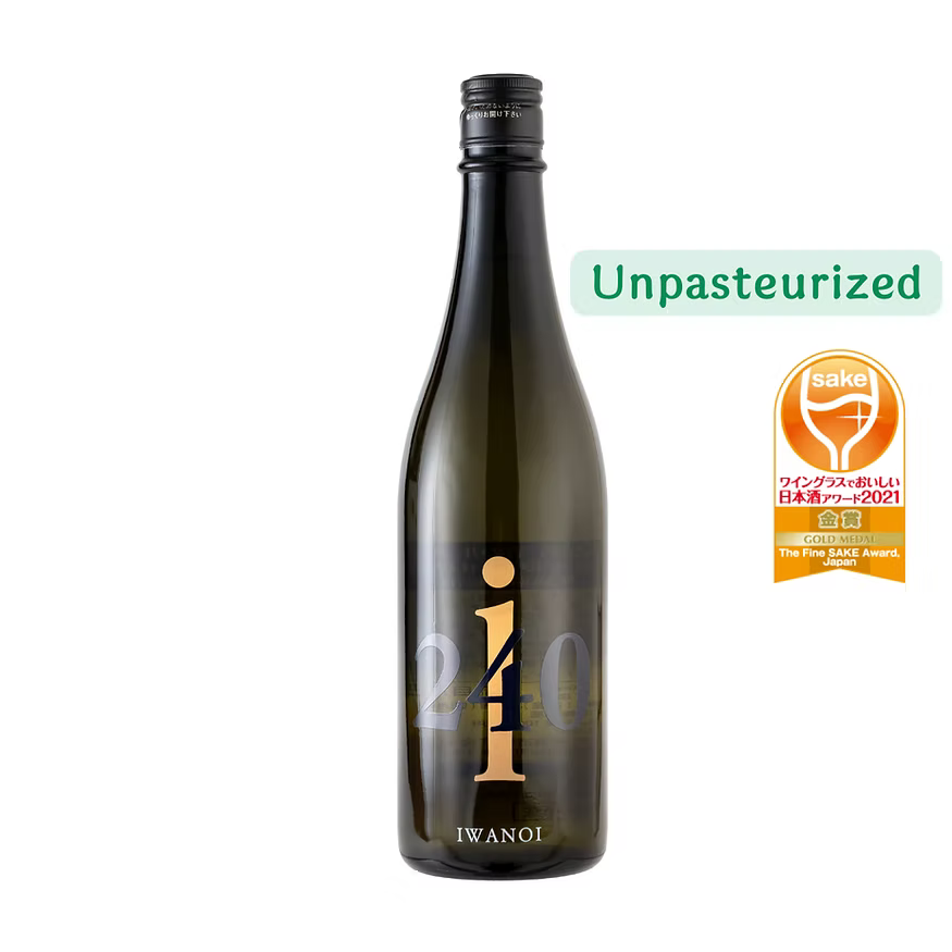 Sake Iwanoi 240 Yamahai Yamadanishiki Murokanamagenshu