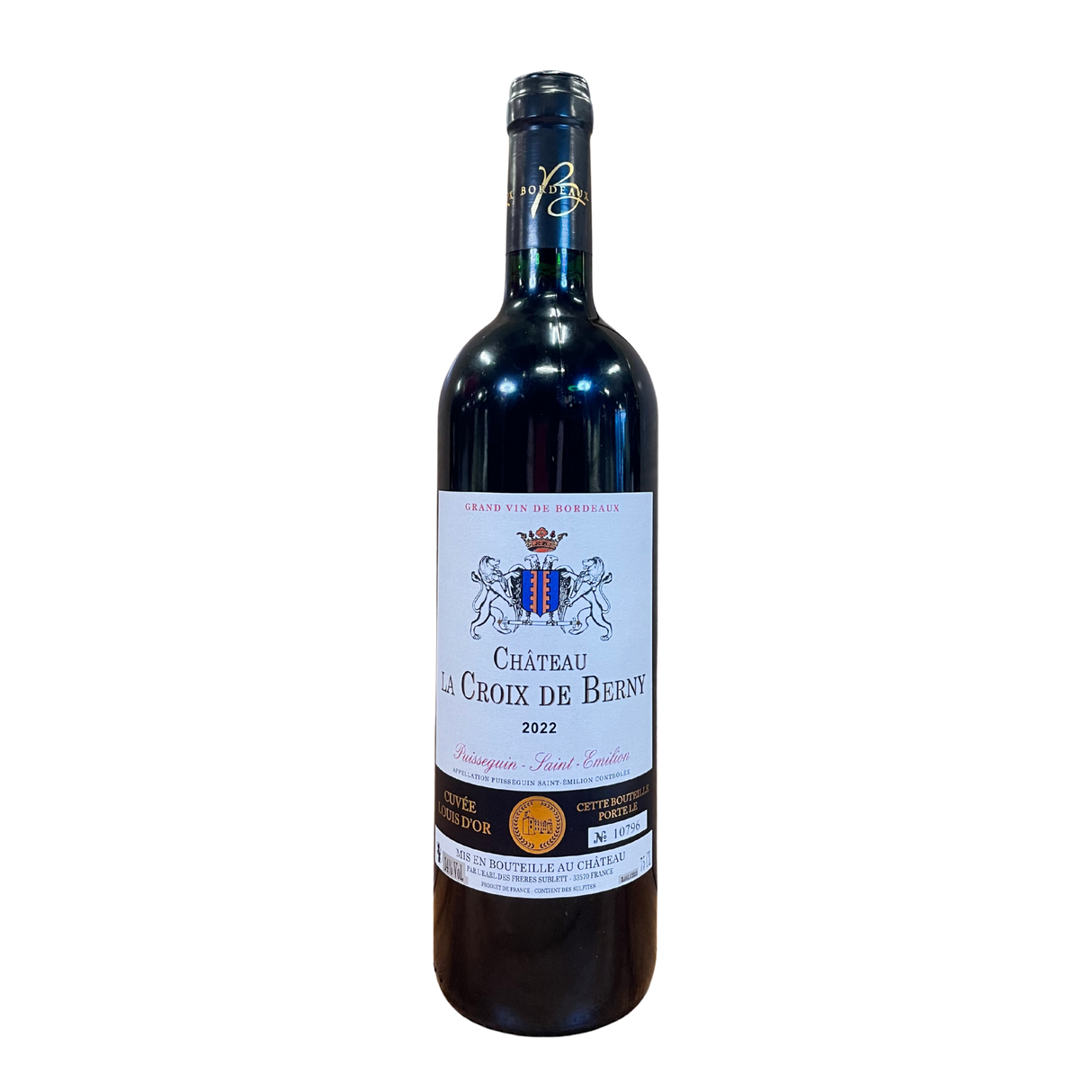 Chateau Croix de Berny Puisseguin-Saint-Émilion 2022