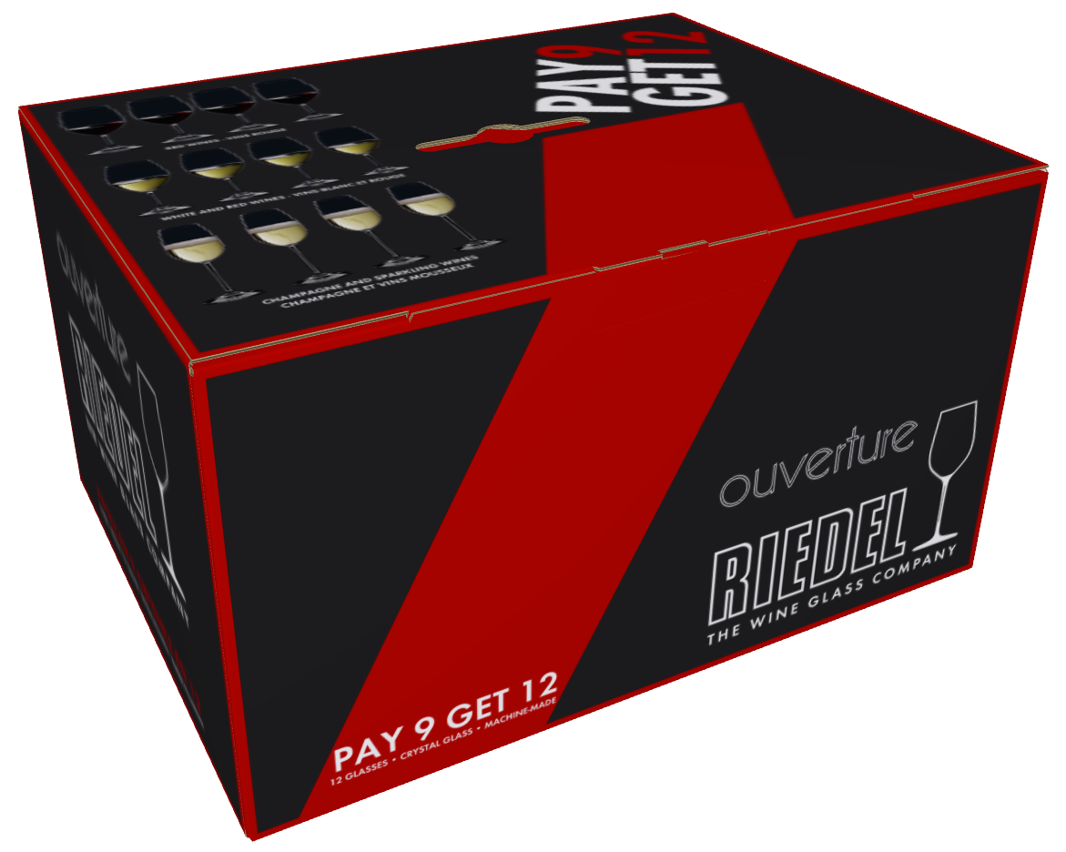 Riedel Ouverture Magnum/Red Wine/Champagne (Pay 9 Get 12)