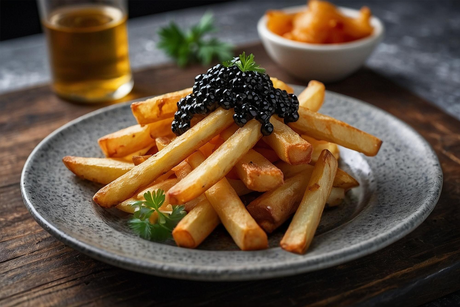 How to Make Caviar Fries