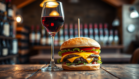 Unexpected Pairings: Elevating Fast Food with Wine