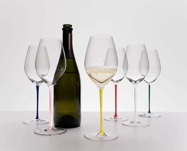 Riedel Fatto A Mano Gift Set Champagne Wine Glass (Set of 6)